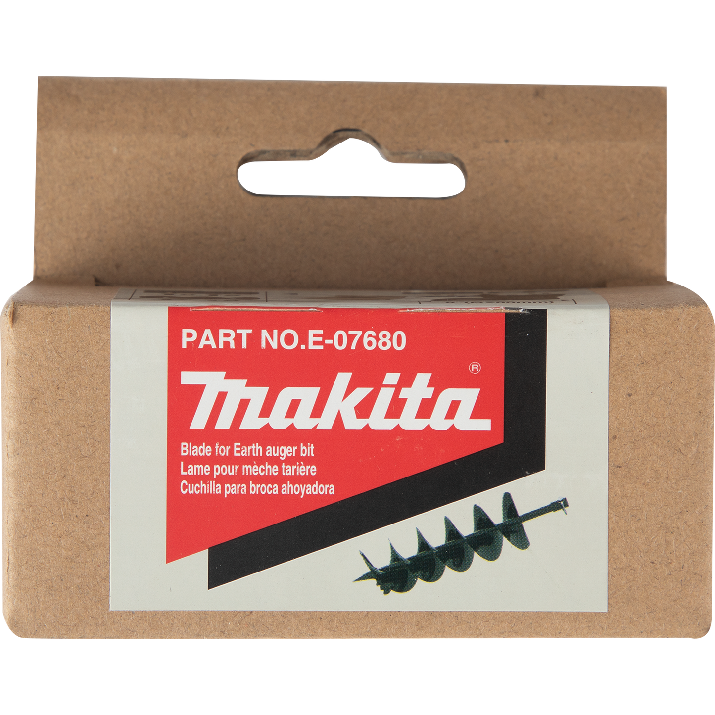 Makita E-07680 8" Earth Auger Drill Bit Blade Set