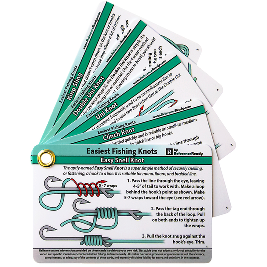 Paradise Clay RFR006 Easiest Fishing Knots - Book