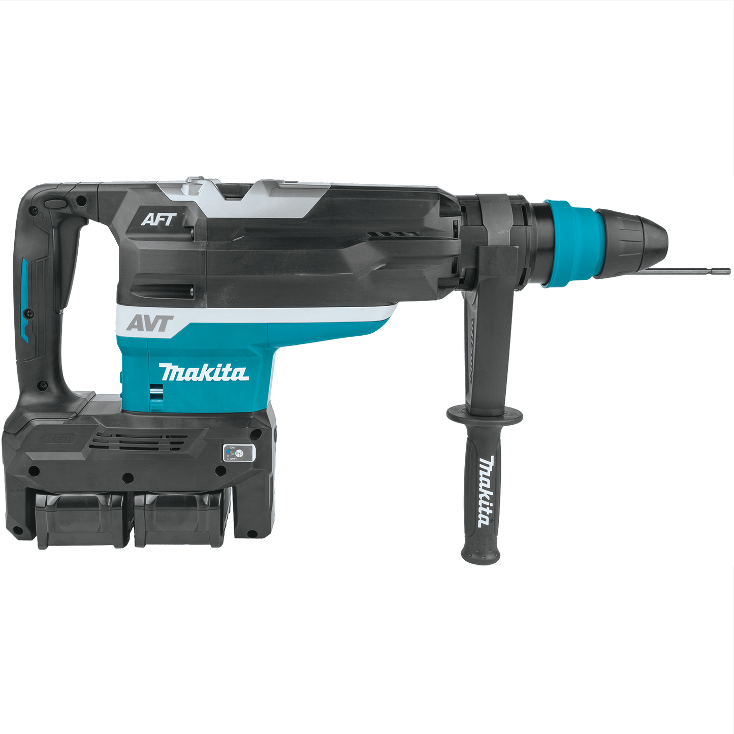 Makita GRH06PM 80V max (40V max X2) XGT® Brushless 2" SDS‘MAX AVT® Rotary Hammer Kit, AFT®, AWS® Capable (4.0Ah)