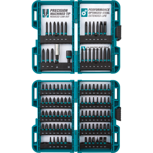 Makita E-00038 ImpactX, 100 Pc. Driver Bit Set