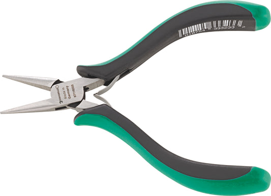 Stahlwille 67116000 6711 ELEKTRONIK-FLACHRUNDZANGE, POL., 130MM, 2K-GRIFF Electronic Flat Nose Round Pliers