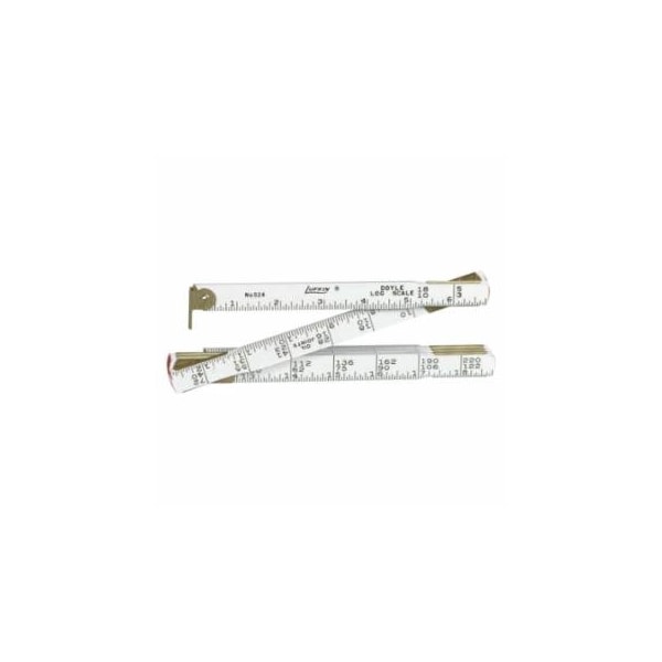 CRESCENT LUFKIN® TT524N Wood Rule Doyle Log Scl5/8X48In