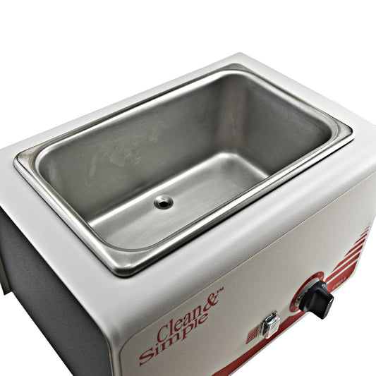 Tuttnauer CSU1HBK Clean & Simple Ultrasonic Cleaner with Heater and Basket, 1 Gallon, 110 Volt