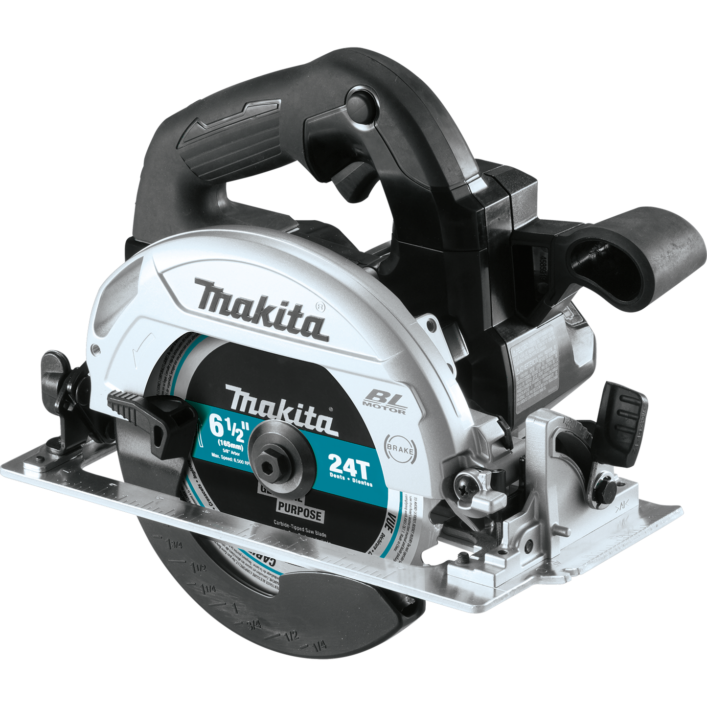 Makita XSH05ZB 18V LXT® Lithium‘Ion Sub‘Compact Brushless Cordless 6‘1/2 Circular Saw, AWS® Capable, Tool Only