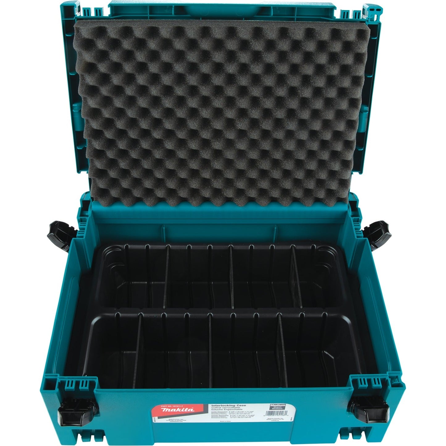 Makita P-83680 MAKPAC Interlocking Case 2 Row Insert Tray