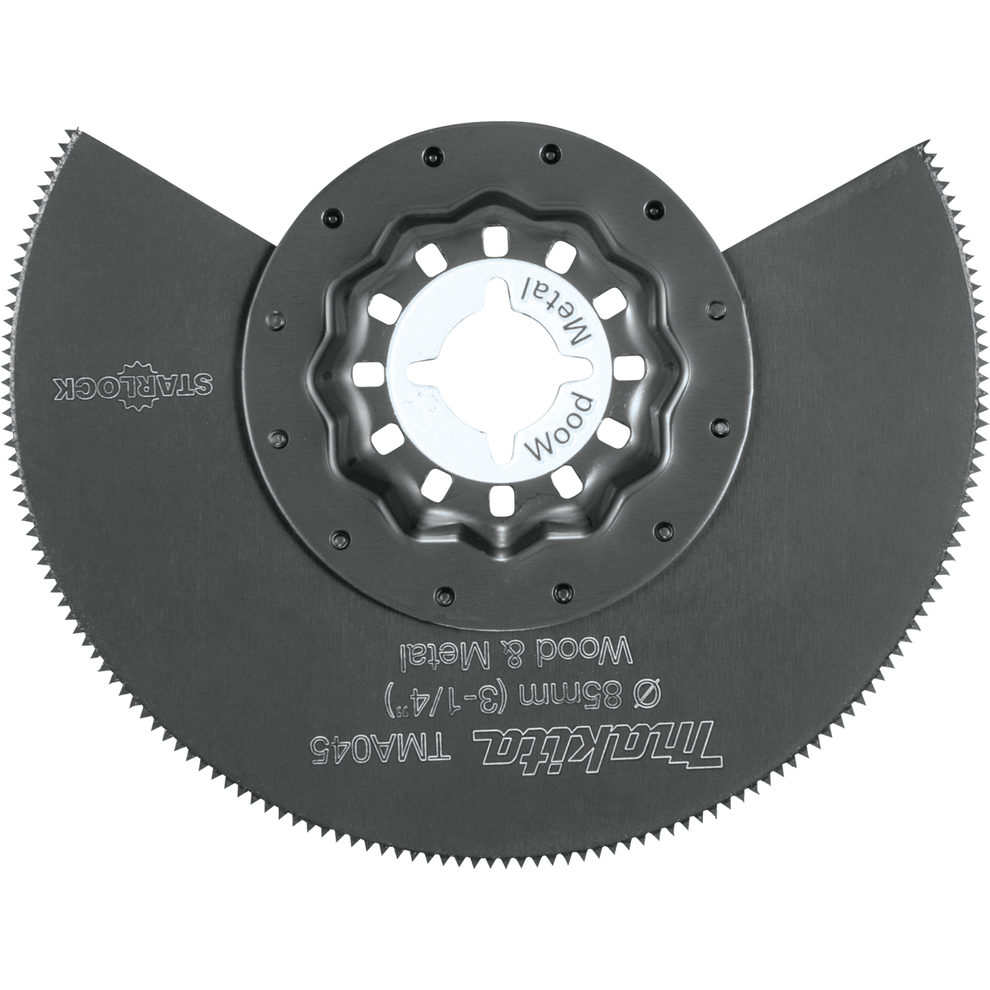 Makita B-67016 Starlock® Oscillating Multi‘Tool 3‘1/4" Bi‘Metal Round Segmented Saw Blade