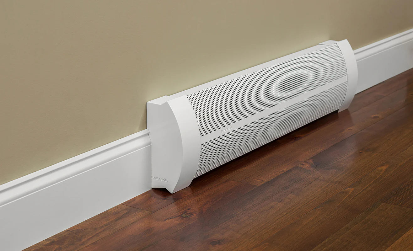 Baseboarders BA001-WHT Elliptus Baseboard Heater Cover