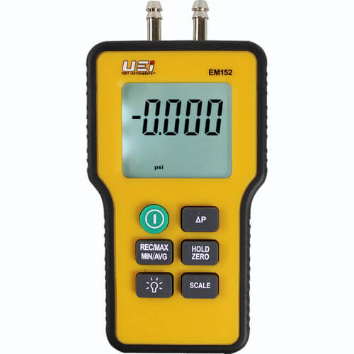 UEI Test EM152 Dual Differential Digital Manometer