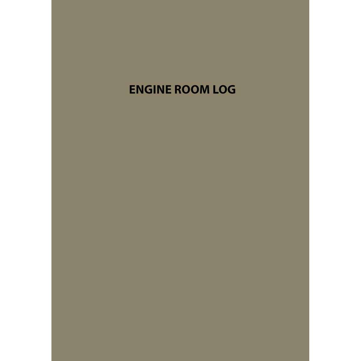 Paradise Clay IHP_ERLOG ENGINE ROOM LOG - Book