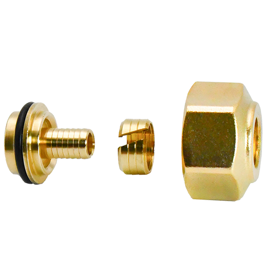 Legend Valves 810-145EP 3/4" PEX Tube Connector, Pair; for M-8100 Engineered Plastic Manifolds