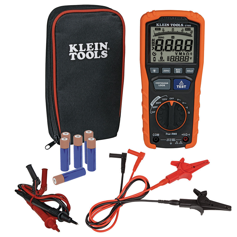 Klein Tools ET600 Insulation Resistance Tester