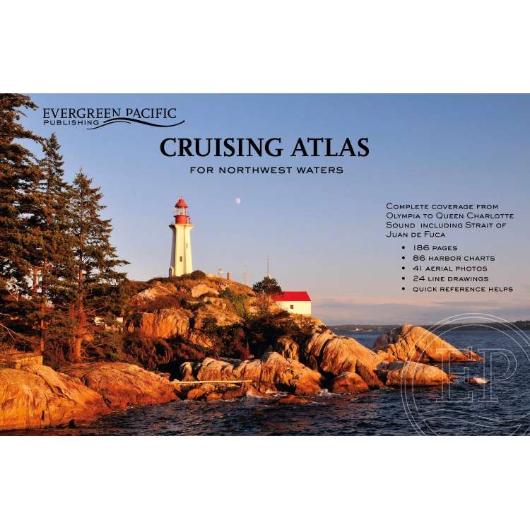 Paradise Clay EVE065 Cruising Atlas for Northwest Waters 2019 Edition - Book