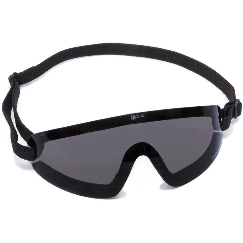 Revision Military 4-0703-9108 Exoshield® Full Strap Extreme Low Profile Eyewear System (Smoke)