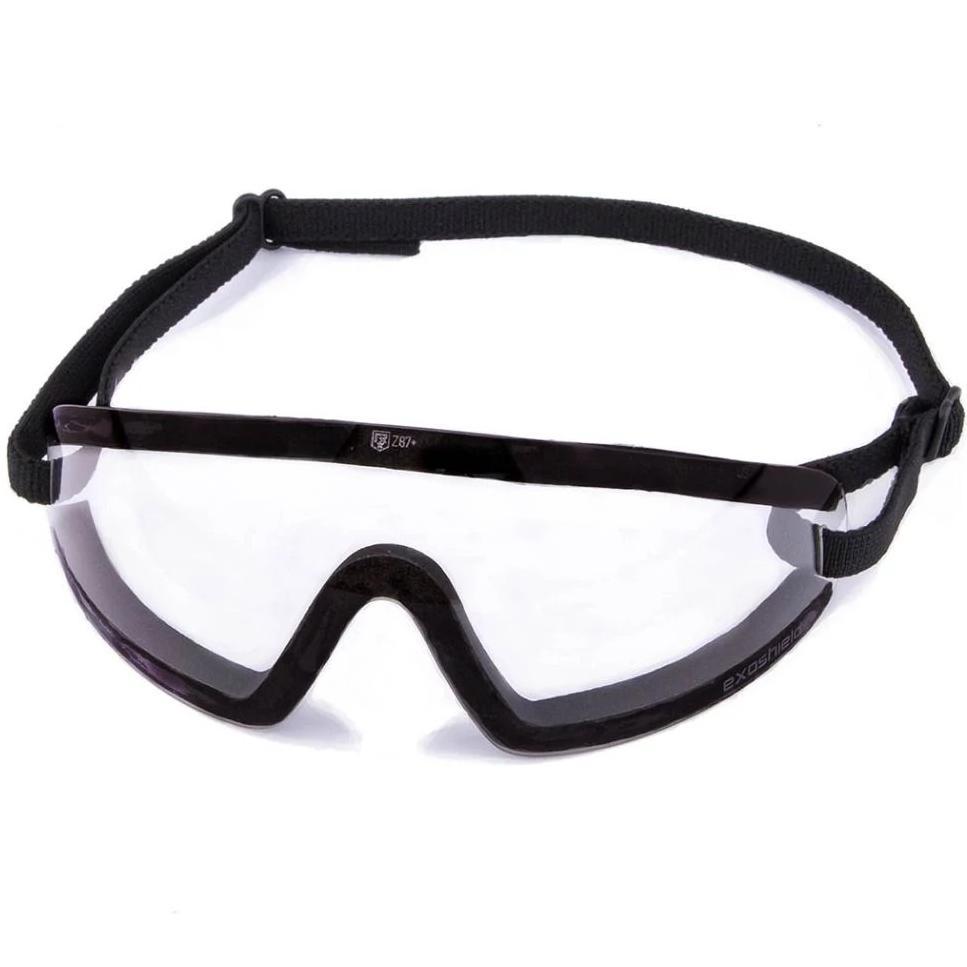 Revision Military 4-0703-9108 Exoshield® Full Strap Extreme Low Profile Eyewear System (Smoke)
