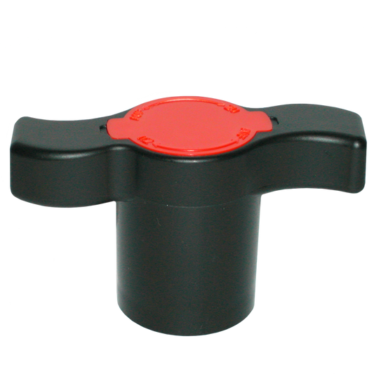 Legend Valves 101-931 One-size Plastic Stem Extension T-Handle for T/S-1001, T-1004, T-1009, T/S-1100, T-805, T-806, & P-200 Valves