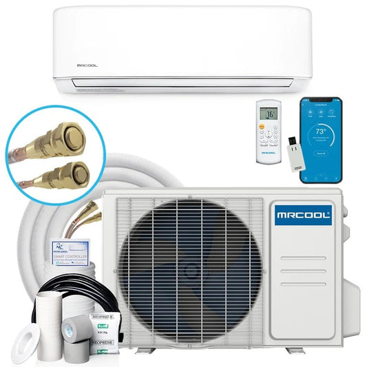 MRCOOL EZPRO-09-HP-11516 DIY Easy Pro 9000 BTU 0.75 Ton 20 SEER Ductless Mini-Split Heat Pump System