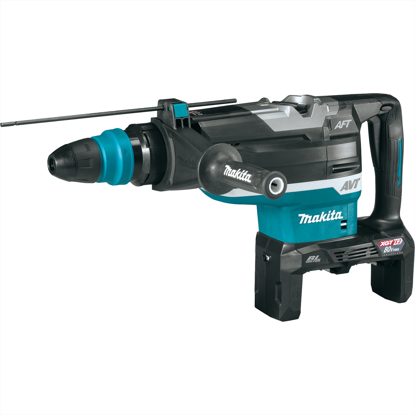 Makita GRH06Z 80V max (40V max X2) XGT® Brushless 2" SDS‘MAX AVT® Rotary Hammer, AFT®, AWS® Capable, Tool Only