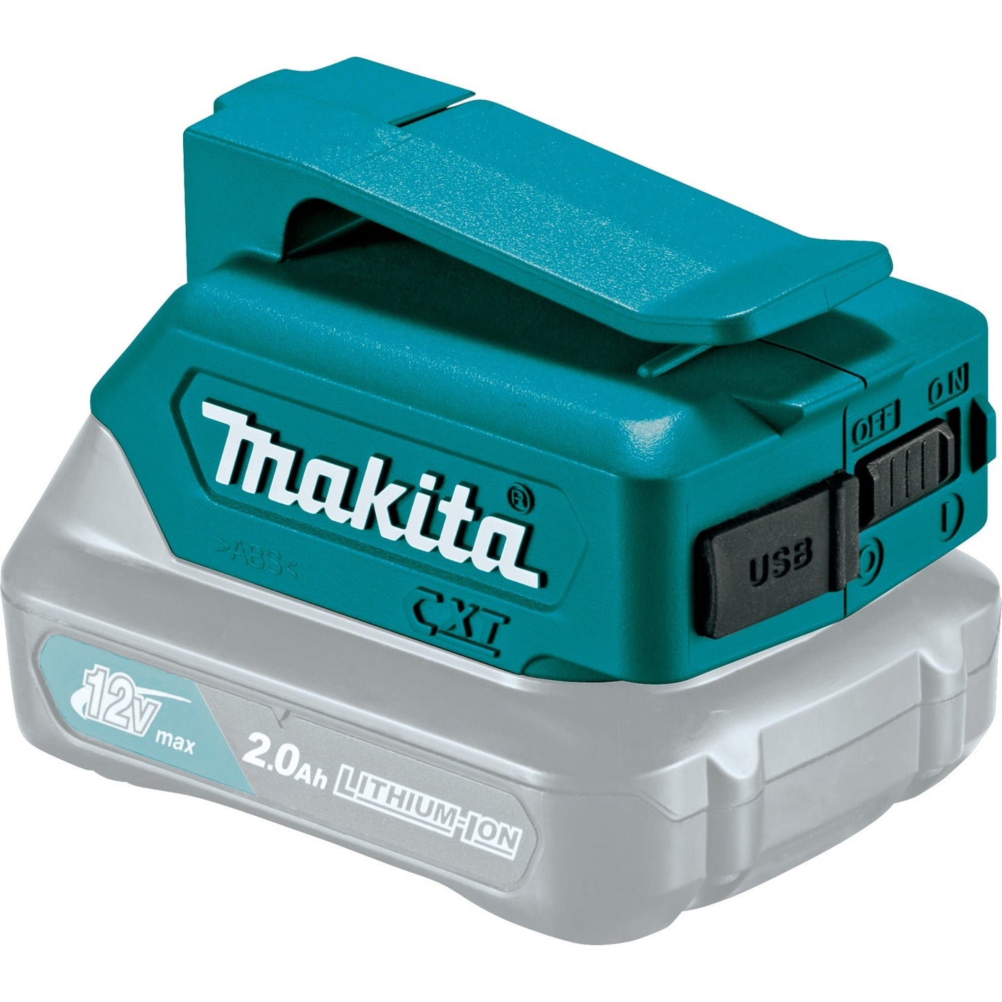 Makita ADP06 12V max CXT® Lithium‘Ion Cordless Power Source, Power Source Only