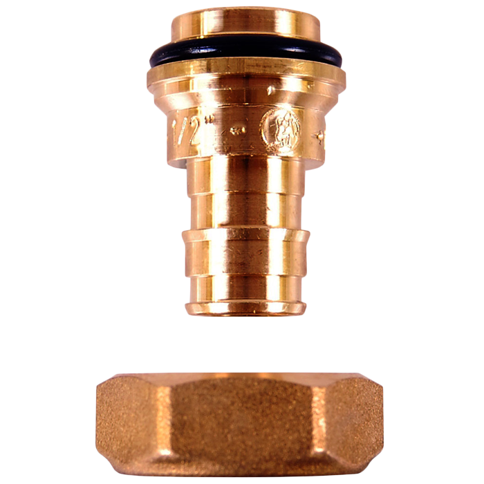 Legend Valves 800-143P 1/2" Cold Expansion PEX (F1960) Tube Connector, Pair; for M-8000 & M-8200 Brass Manifolds