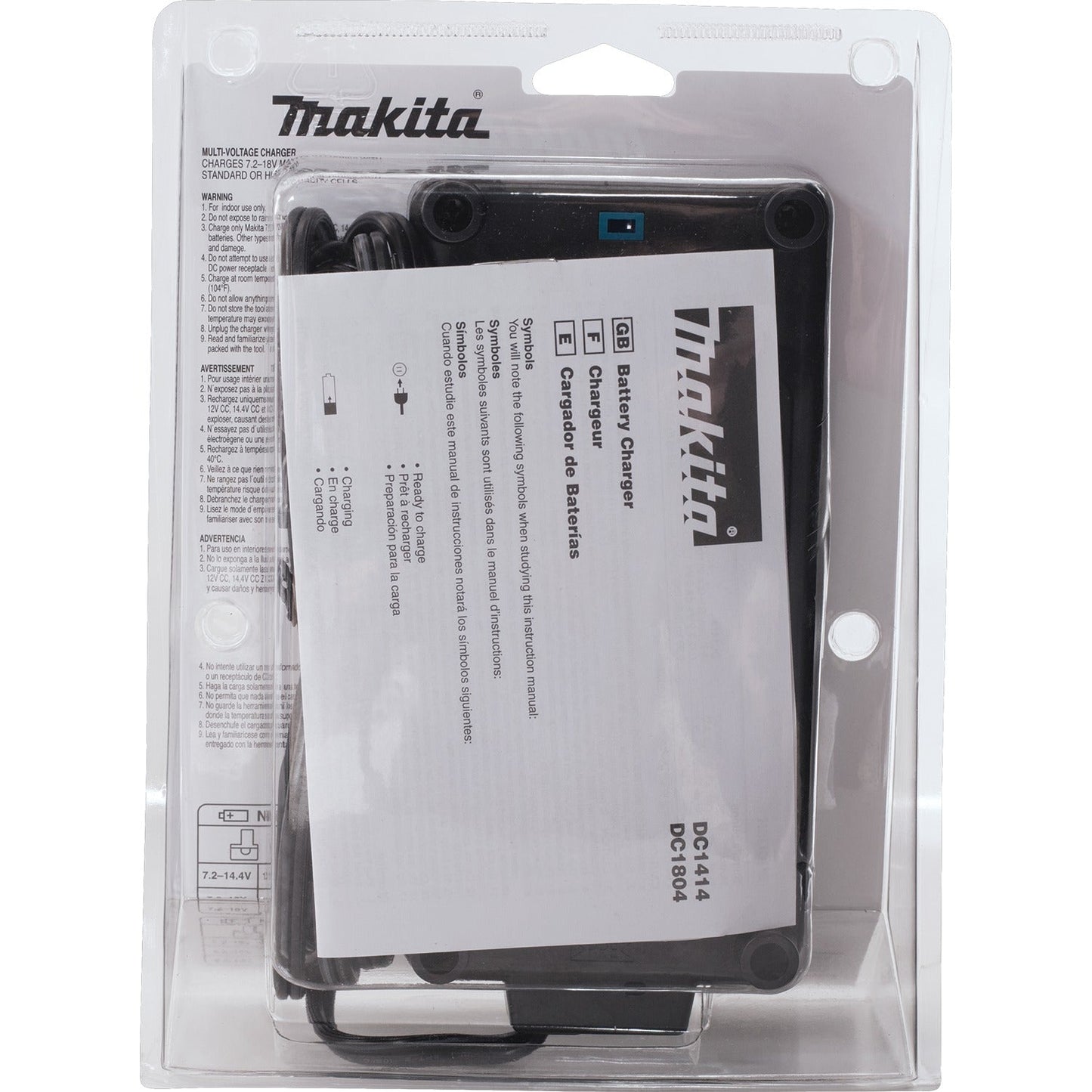 Makita DC1804 7.2V ‘ 18V Universal Battery Charger