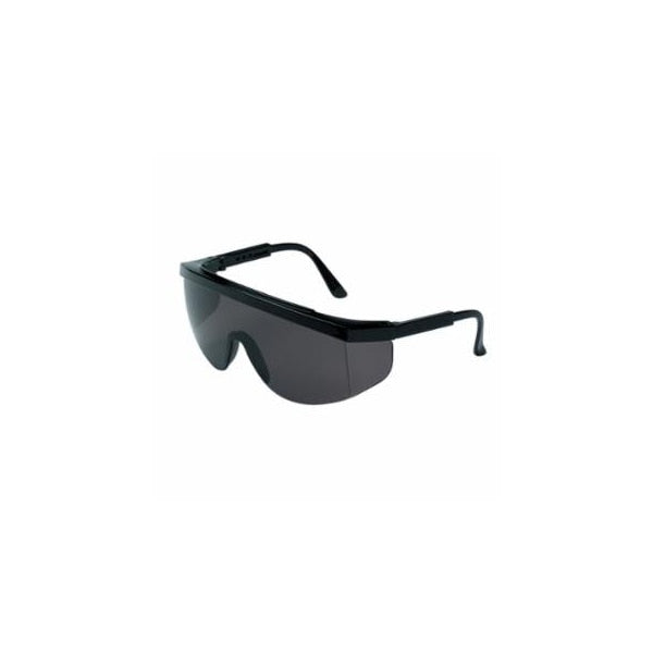 MCR SAFETY TK112 Tomahawk Black Frame Grey Lens Safety Gls