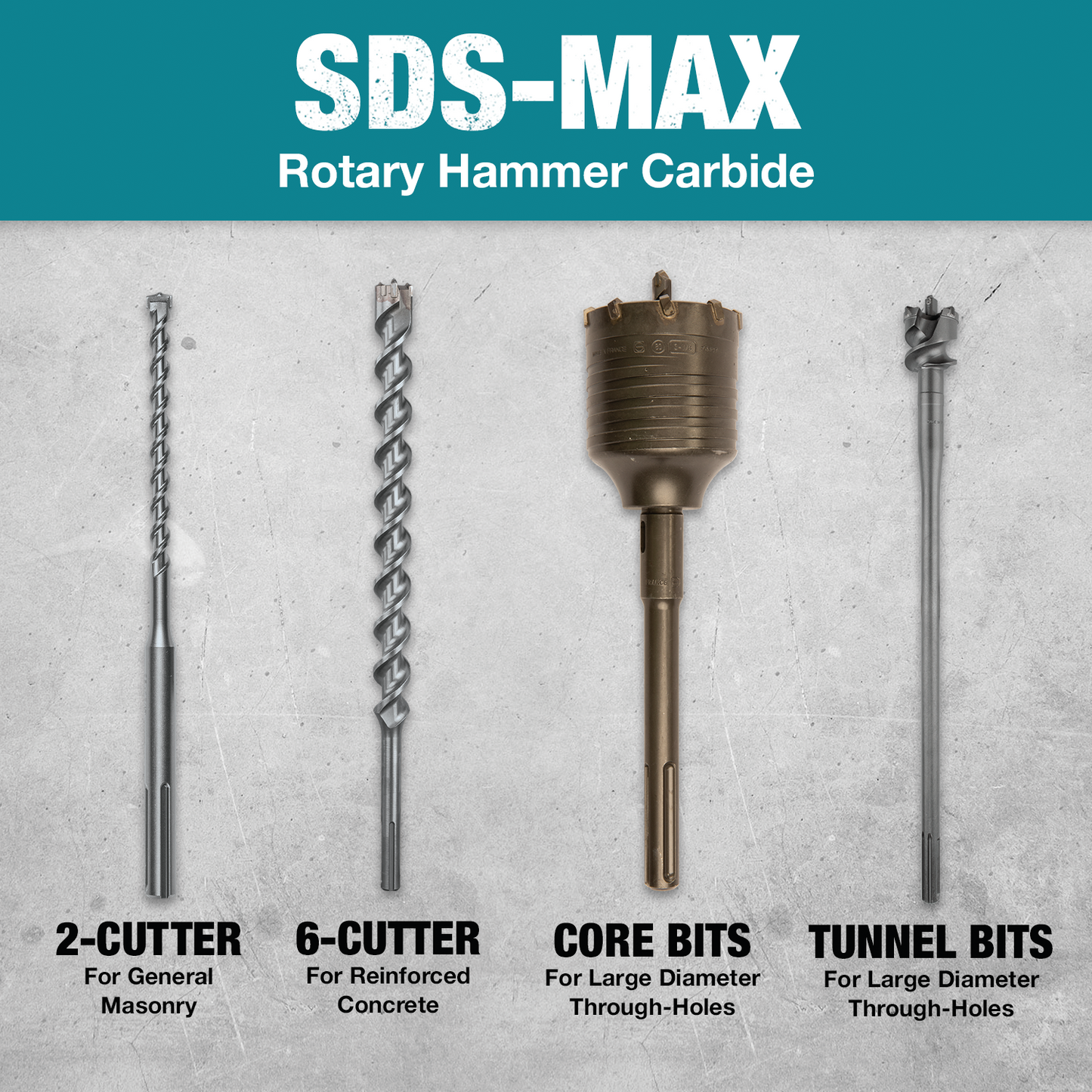 Makita B-63943 Vacuum Attachment, SDS‘MAX Dust Extraction Drill Bits