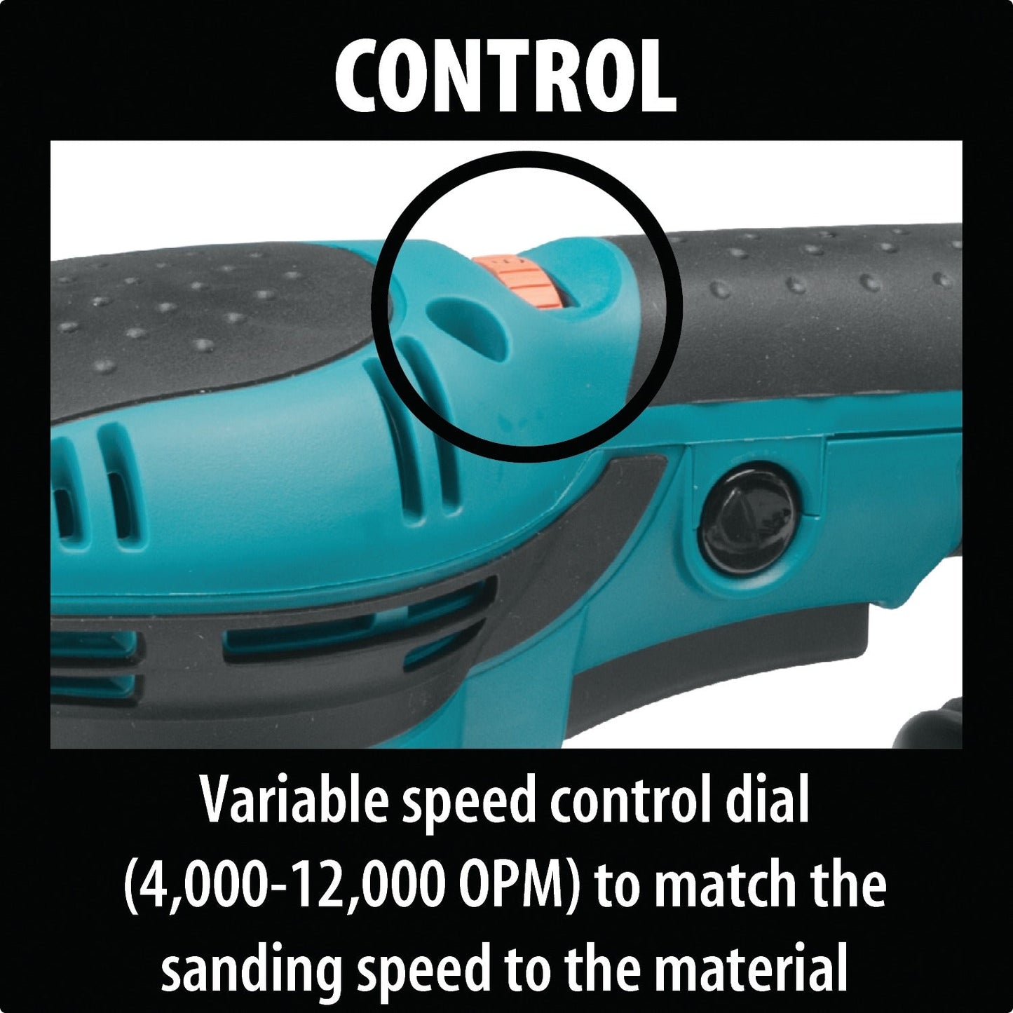 Makita BO5041K 5" Random Orbit Sander