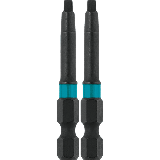 Makita A-96702 ImpactX #2 Square Recess 2³ Power Bit, 2/pk