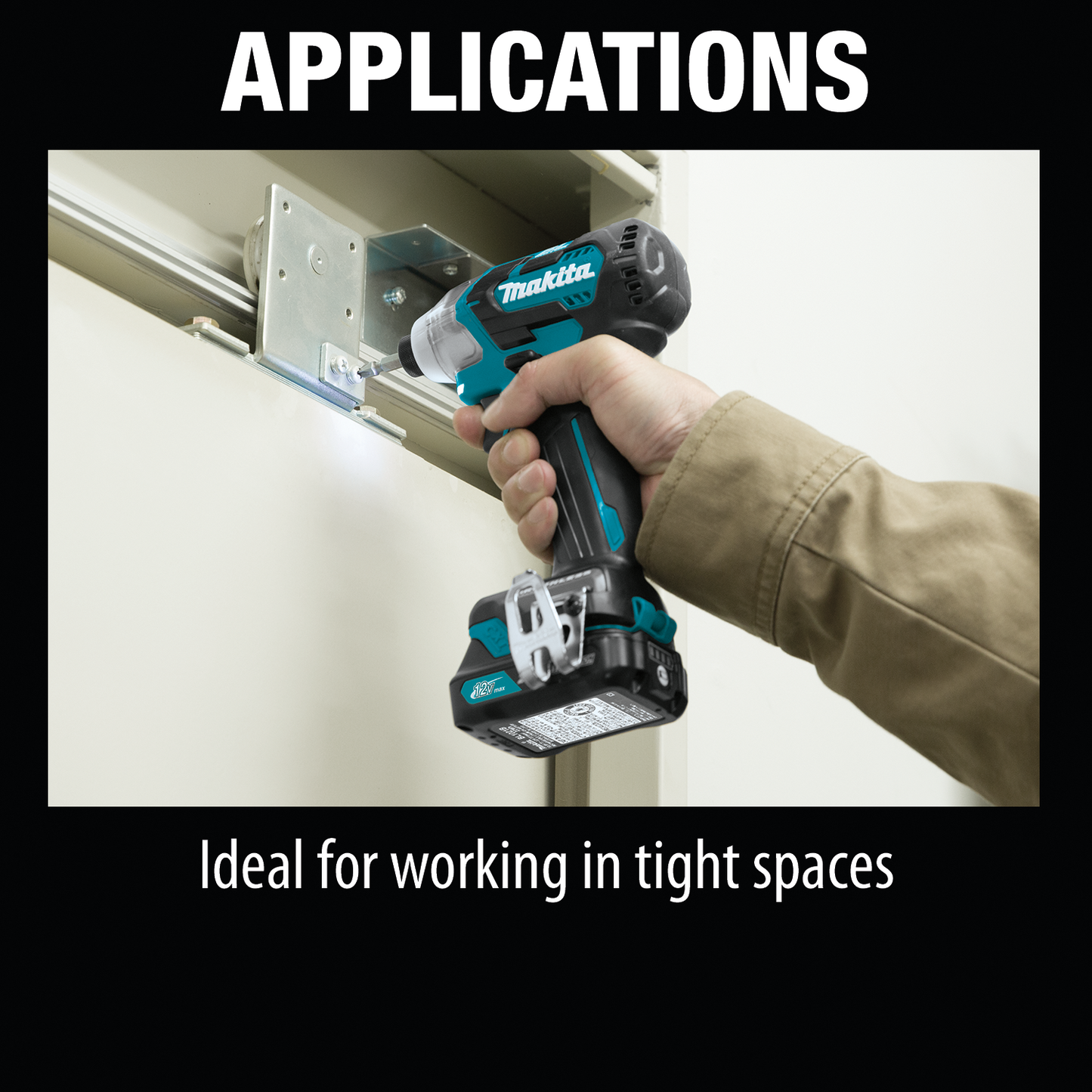 Makita DT04R1 12V max CXT® Lithium‘Ion Brushless Cordless Impact Driver Kit (2.0Ah)