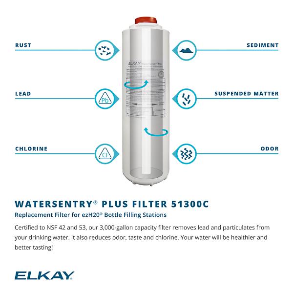 Elkay DSFBF180K Carbonation Chiller Filtered 20 GPH