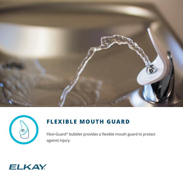 Elkay EZOTL8WSSK ezH2O® Bottle Filling Station with Bi-Level ADA Cooler Hands Free Activation Non-Filtered Refrigerated Stainless