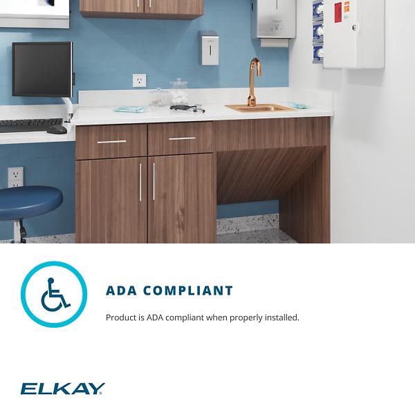 Elkay ELUH9-CU CuVerro Antimicrobial Copper 11-3/8" x 11-3/8" x 4-3/4" Single Bowl Undermount Bathroom Sink