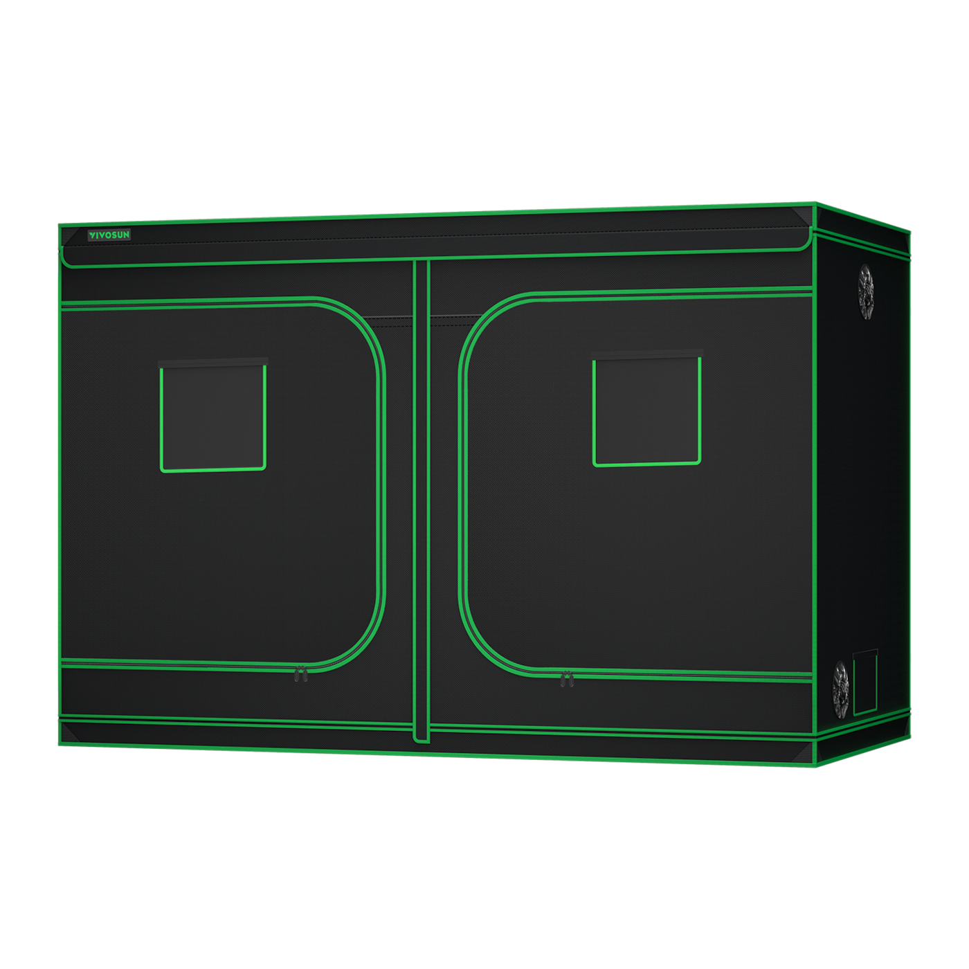 Vivosun Grow Tent 5x10 S105, 12-20 Plants Use, 600D Light-proof Oxford, 60' x 120' x 80', For Indoor Plants Growing