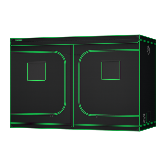 Vivosun Grow Tent 5x10 S105, 12-20 Plants Use, 600D Light-proof Oxford, 60' x 120' x 80', For Indoor Plants Growing