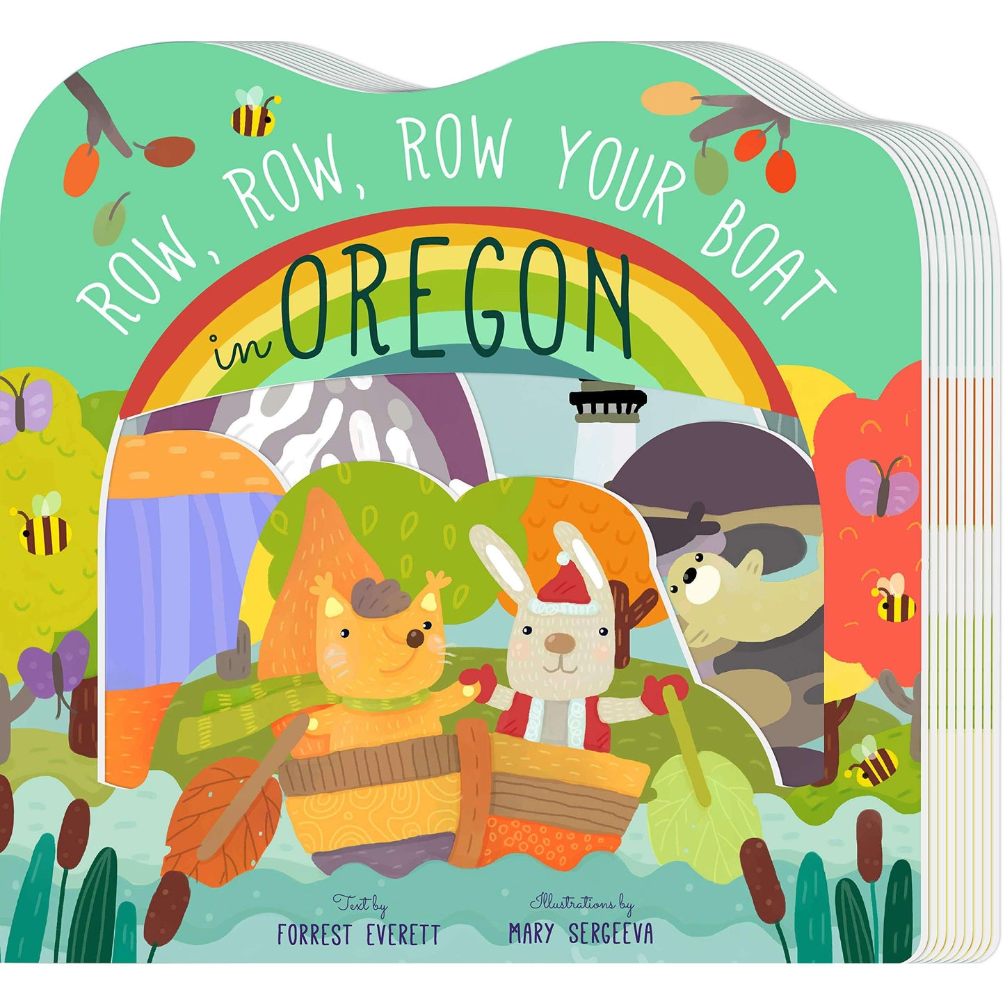 Paradise Clay FAM022 Row, Row, Row Your Boat in Oregon - Book