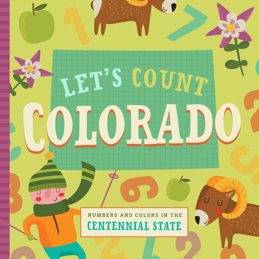 Paradise Clay FAM031 Let's Count Colorado - Book