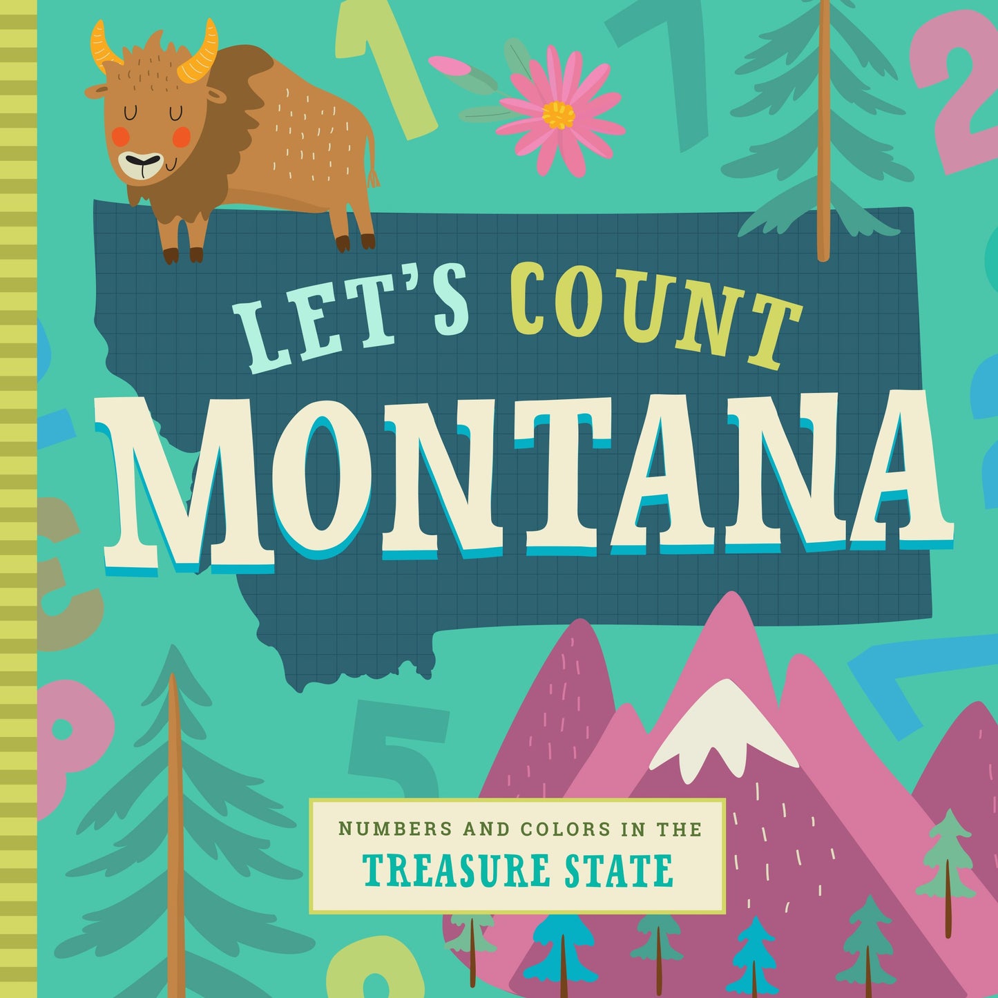 Paradise Clay FAM033 Let's Count Montana - Book