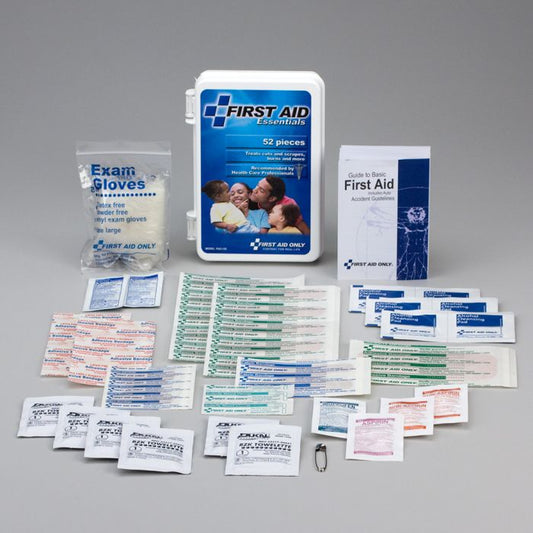 First Aid Only FAO-122 Personal First Aid Kit, 52 Piece, Plastic Case