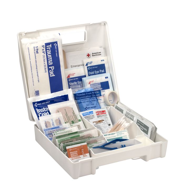 First Aid Only FAO-132 First Aid Kit, 131 Piece, Plastic Case