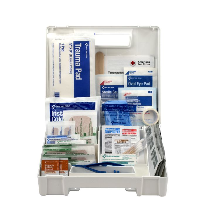 First Aid Only FAO-132 First Aid Kit, 131 Piece, Plastic Case