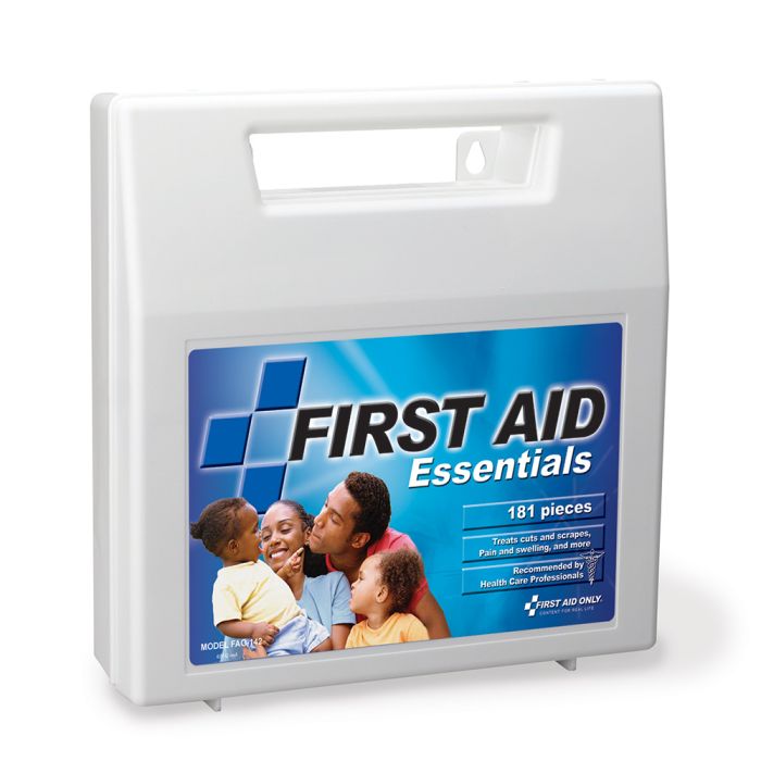 First Aid Only FAO-142 First Aid Kit, 181 Piece, Plastic Case