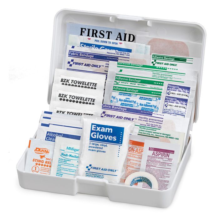 First Aid Only FAO-320 Vehicle First Aid Kit, 41 Piece, Plastic Case