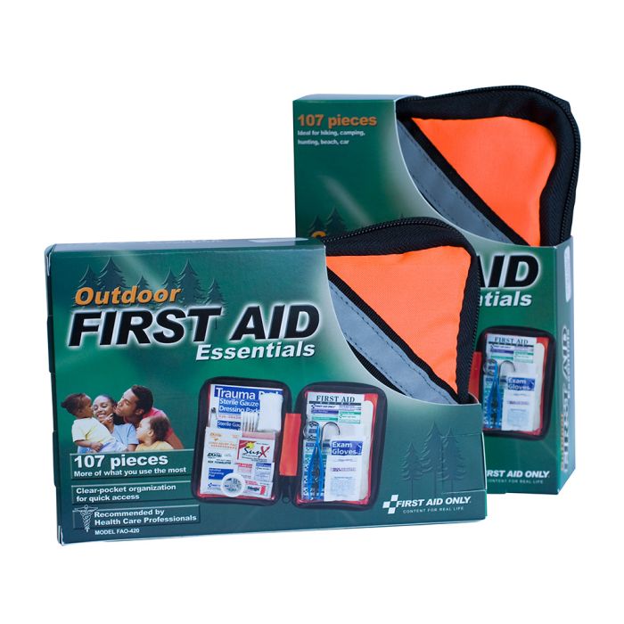 First Aid Only FAO-420 Outdoor First Aid Kit, 107 Piece, Fabric Case