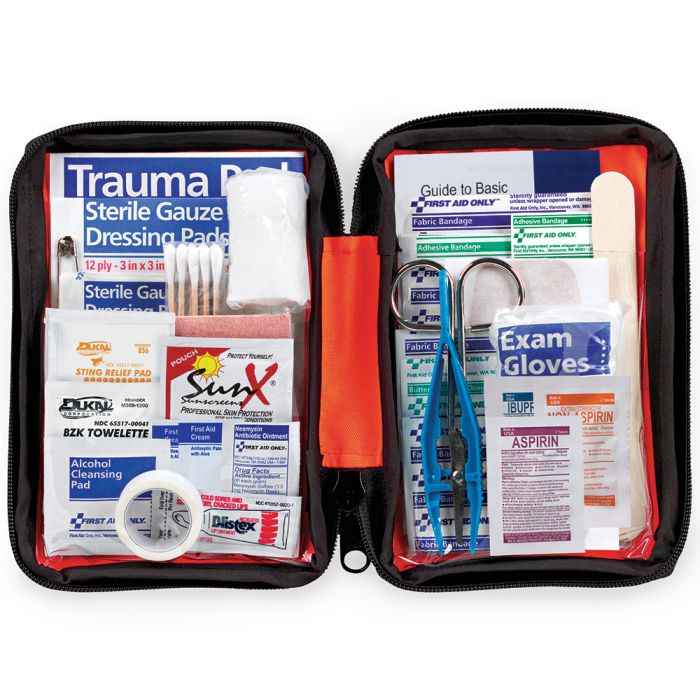 First Aid Only FAO-420 Outdoor First Aid Kit, 107 Piece, Fabric Case