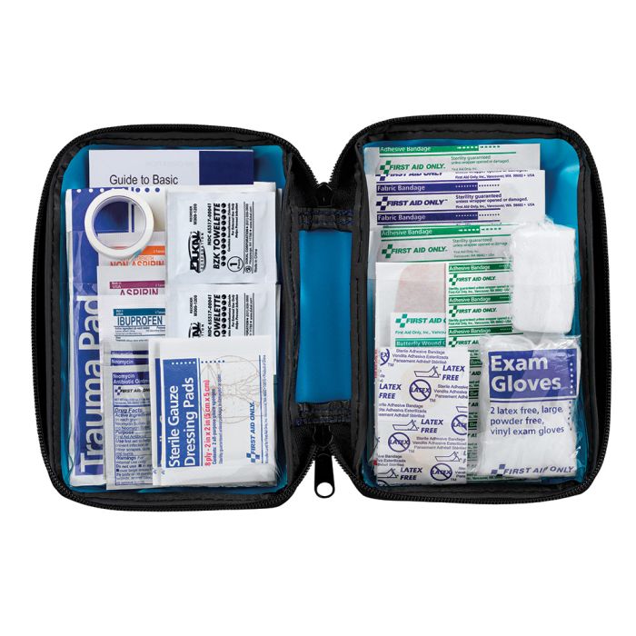 First Aid Only FAO-422 First Aid Kit, 81 Piece, Fabric Case