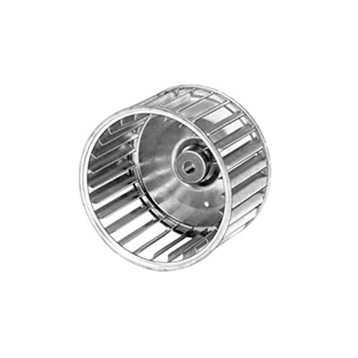 Packard BW16000 Galvanized Steel Single Inlet Blower Wheel, 4-23/32 Dia., 5/16 Bore, Ccw