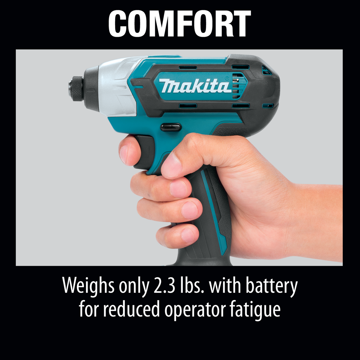 Makita DT03R1 12V max CXT® Lithium‘Ion Cordless Impact Driver Kit (2.0Ah)