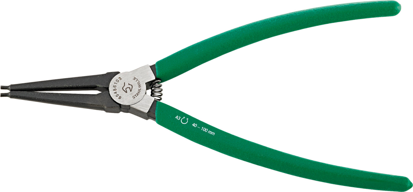 Stahlwille 65456103 6545 SICHERUNGSRINGZANGE POL., KST-UEBERZUG A 3 Circlip Pliers For External Circlips