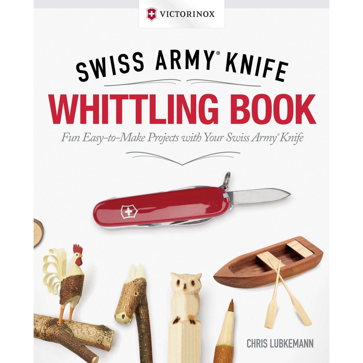 Paradise Clay FCP050 Victorinox Swiss Army Knife Whittling Book, Gift Edition - Book