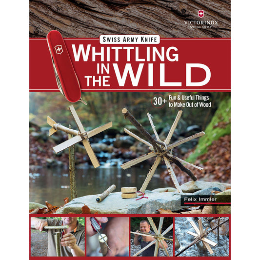 Paradise Clay FCP064 Victorinox Swiss Army Knife Whittling in the Wild - Book